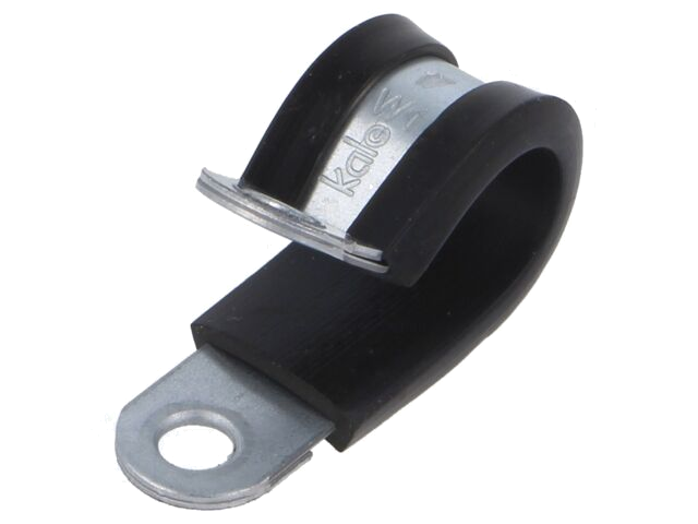 Bevestigingsbeugel; Øbundel: 14mm; W: 15mm; staal; Ømont.op: 6,4mm Bevestigingsbeugel; Øbundel: 14mm; W: 15mm; staal; Ømont.op: 6,4mm
